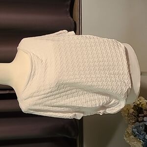Smash! NWT White Lightweight Sweater - Small